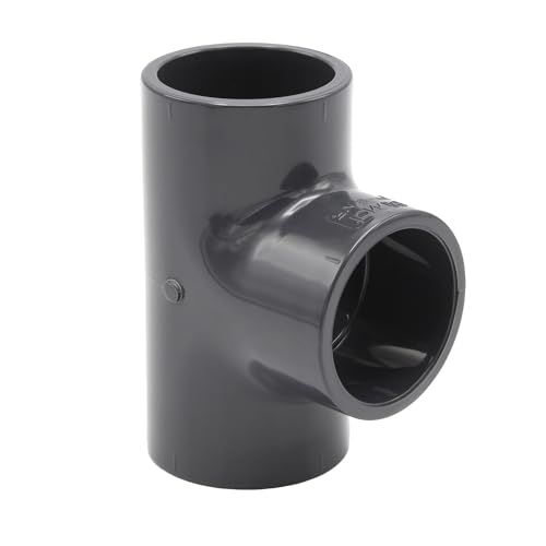 Baumaxxe PVC-U T-Stück 90° I 40mm I 1 1/4 Zoll I Klebemuffe I PVC-Rohrmuffe mit 2-Anschlüssen I Rohr-Verbindungsstück PVC-Fitting I bm066 Baumaxxe PVC-U T-Stück 90° I 40mm I 1 1/4 Zoll I Klebemuffe I PVC-Rohrmuffe mit 2-Anschlüssen I Rohr-Verbindungsstück PVC-Fitting I bm066 von Baumaxxe