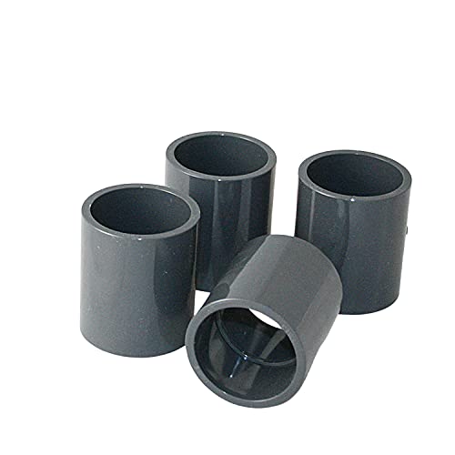 PVC-Muffen Set 4 Stk. I 50mm I Klebemuffe I Rohrmuffe mit 2-Anschlüssen I Rund I Rohr-Verbindungsstück für PVC-Rohre und Fittinge I bm099 PVC-Muffen Set 4 Stk. I 50mm I Klebemuffe I Rohrmuffe mit 2-Anschlüssen I Rund I Rohr-Verbindungsstück für PVC-Rohre und Fittinge I bm099 von Baumaxxe