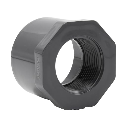 PVC Reduzierstück mit Achtkant I Klebemuffe x IG I 63 mm x 1 1/4 Zoll I bm249 PVC Reduzierstück mit Achtkant I Klebemuffe x IG I 63 mm x 1 1/4 Zoll I bm249 von Baumaxxe