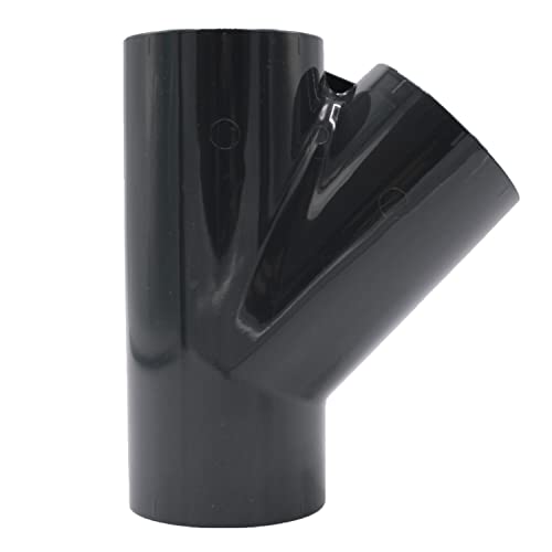 PVC T-Stück 45° Abzweigmuffe - 40 x 40 x 40 mm Innendurchmesser - Rohrmuffe Mit 3 Anschlüssen - Rohr-Verbindungsstück Für Rohre Und Fittinge - BM173 PVC T-Stück 45° Abzweigmuffe - 40 x 40 x 40 mm Innendurchmesser - Rohrmuffe Mit 3 Anschlüssen - Rohr-Verbindungsstück Für Rohre Und Fittinge - BM173 von Baumaxxe
