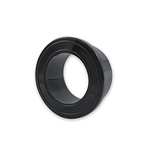 Baumaxxe PVC-U Bundbuchse mit Flansch Klebefitting I 63 mm I 2 Zoll I Ersatzteil für Kugelhähne und Rückschlagventile I Verbindungsstück I PVC Fitting I bm214 von Baumaxxe