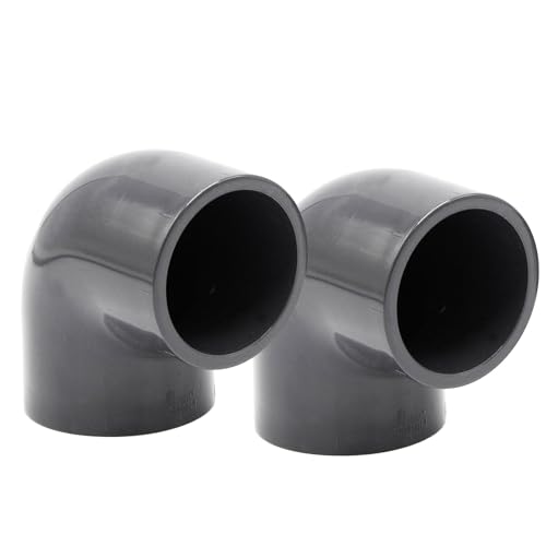PVC-Winkel-Muffe 90° I 50mm I 1 1/2 Zoll I 2 Stück Klebemuffe I Rohrmuffe mit 2-Anschlüssen I Rohr-Verbindungsstück PVC-Rohr, Fitting I bm087 PVC-Winkel-Muffe 90° I 50mm I 1 1/2 Zoll I 2 Stück Klebemuffe I Rohrmuffe mit 2-Anschlüssen I Rohr-Verbindungsstück PVC-Rohr, Fitting I bm087 von Baumaxxe
