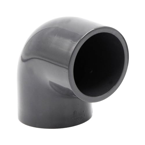 PVC-Winkel-Muffe 90° I 50mm I 1 1/2 Zoll I Klebemuffe I PVC-Rohrmuffe mit 2-Anschlüssen I Rohr-Verbindungsstück PVC-Fitting I bm014 PVC-Winkel-Muffe 90° I 50mm I 1 1/2 Zoll I Klebemuffe I PVC-Rohrmuffe mit 2-Anschlüssen I Rohr-Verbindungsstück PVC-Fitting I bm014 von Baumaxxe