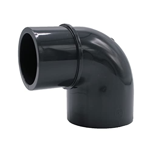 PVC-Winkel-Muffe 90° reduziert I 32/40 mm x 50 mm I 1 Zoll x 1 1/2 Zoll I Klebemuffe I PVC-Rohrmuffe mit 2-Anschlüssen I Rohr-Verbindungsstück PVC-Rohr PVC-Fitting I bm168 PVC-Winkel-Muffe 90° reduziert I 32/40 mm x 50 mm I 1 Zoll x 1 1/2 Zoll I Klebemuffe I PVC-Rohrmuffe mit 2-Anschlüssen I Rohr-Verbindungsstück PVC-Rohr PVC-Fitting I bm168 von Baumaxxe