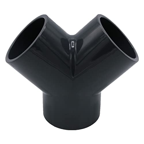 PVC Y-Stück I 50mm I Klebemuffe I PVC-Rohrmuffe mit 3-Anschlüssen I Rohr-Verbindungsstück für PVC-Rohre und PVC-Fittinge I bm166 PVC Y-Stück I 50mm I Klebemuffe I PVC-Rohrmuffe mit 3-Anschlüssen I Rohr-Verbindungsstück für PVC-Rohre und PVC-Fittinge I bm166 von Baumaxxe