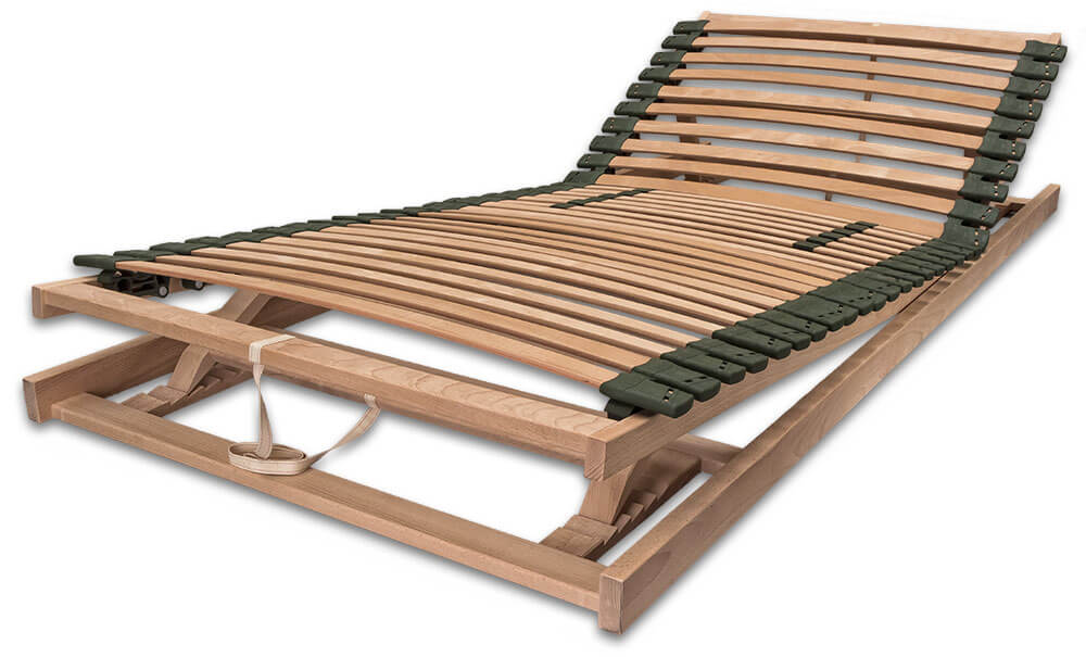 Medio Lattenrost mit Rücken und Fußhochstellung 80x210 von Baumberger Medio Lattenrost mit Rücken und Fußhochstellung 80x210 von Baumberger von Baumberger Matratzen