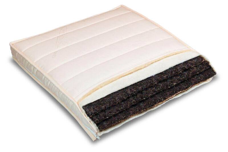 Rosshaar-Topper 200 x 200 cm von Baumberger von Baumberger