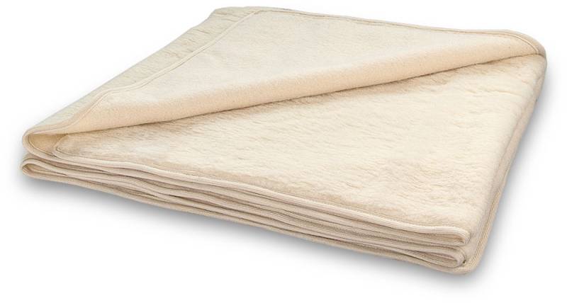 Woll Plüschdecke 155x220 von Baumberger von Baumberger