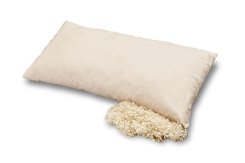 Kopfkissen aus Bio-Baumwolle und Bio-Schurwolle, Baumberger, Kissengröße:40x60 Kopfkissen aus Bio-Baumwolle und Bio-Schurwolle, Baumberger, Kissengröße:40x60 von Baumberger