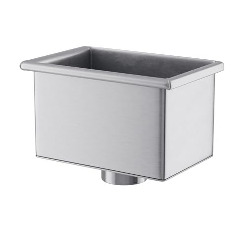 Baumeister.tech Dachrinne Wasserfangkasten Titanzink für Fallrohr DN 120 - Rinnenkessel Wandanliegend Rechteckig 120 mm Baumeister.tech Dachrinne Wasserfangkasten Titanzink für Fallrohr DN 120 - Rinnenkessel Wandanliegend Rechteckig 120 mm von Baumeister.tech
