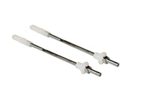 Marley Regenrinnen System Dachrinnenteile DN 75 Fallrohrsystem Grau RAL 7040 Dachrinnenset aus PVC (2 x Stockschraube M8 x 120 mm) von Baumeister.tech