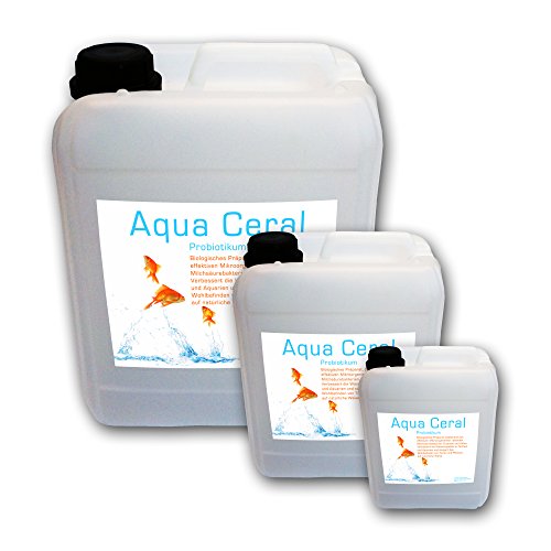 baumgrün 5L Aqua Ceral Milchsäurebakterien, probiotische Filterbakterien, Starterbakterien, Koi, Teich (5 Liter) von baumgrün