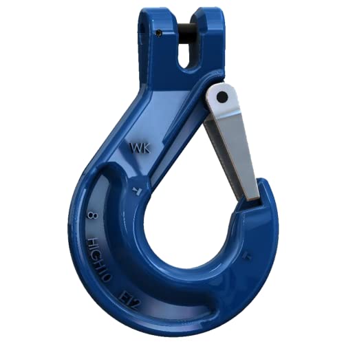 Gabelkopfhaken GK10 WLL 2500 Kg 8mm mit H-Stempel Zurrkette Kettengehänge Anschlaghaken Haken von Baumgart heben und sichern