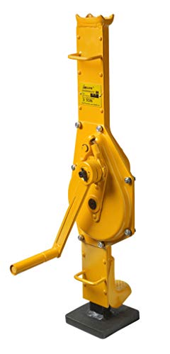 Stahlwinde 3000 kg; 3,0 t; Zahnstangenwinde Hubwinde Hebewinde von Baumgart heben und sichern