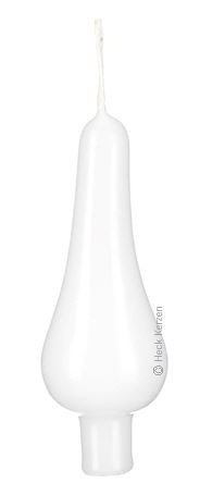 Baumkerzen Pariser Lichte Weiß 9 x 3 cm 10 Stück, Weihnachtsbaumkerzen von Baumkerzen