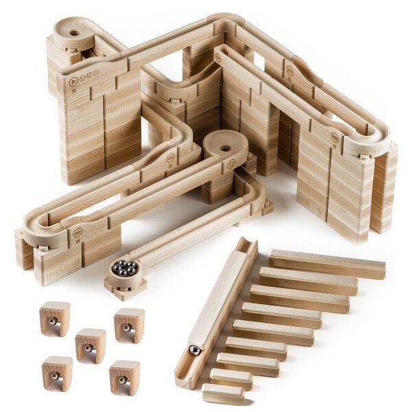 Baumkinder® Murmelbahn aus Holz "M4-Expert" (326Teile) von Baumkinder®