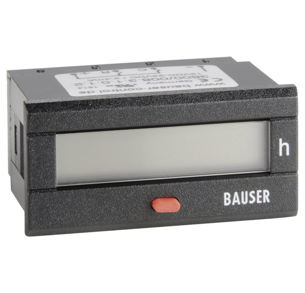 Bauser Sensor Bauser 3800.3.1.0.1.2 Digitaler Betriebsstunden- Zeitzähler Typ 3800, (3800.3.1.0.1.2) von Bauser