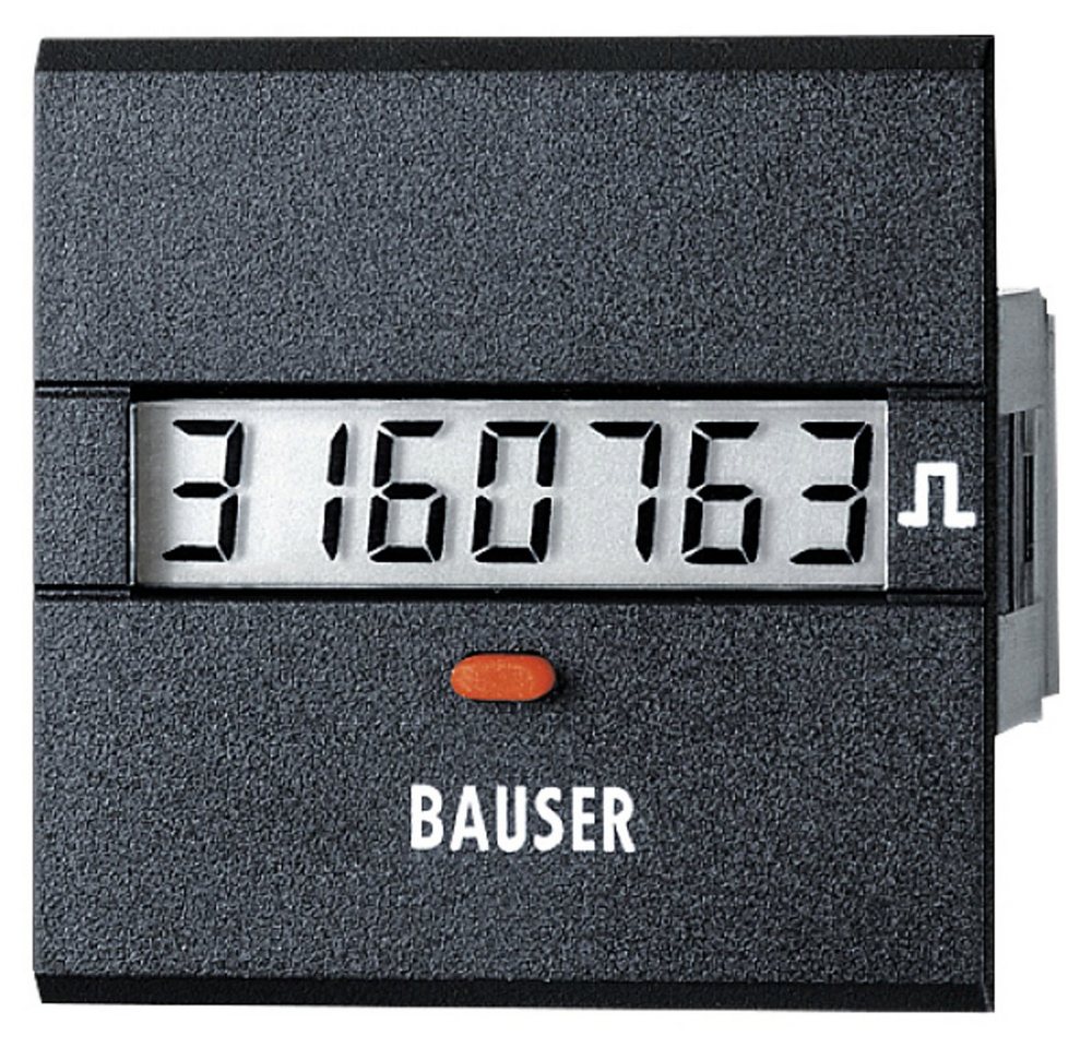 Bauser Sensor Bauser 3801/008.3.1.0.1.2-001 Digitaler Betriebsstunden- Zeitzähler T, (3801/008.3.1.0.1.2-001) von Bauser