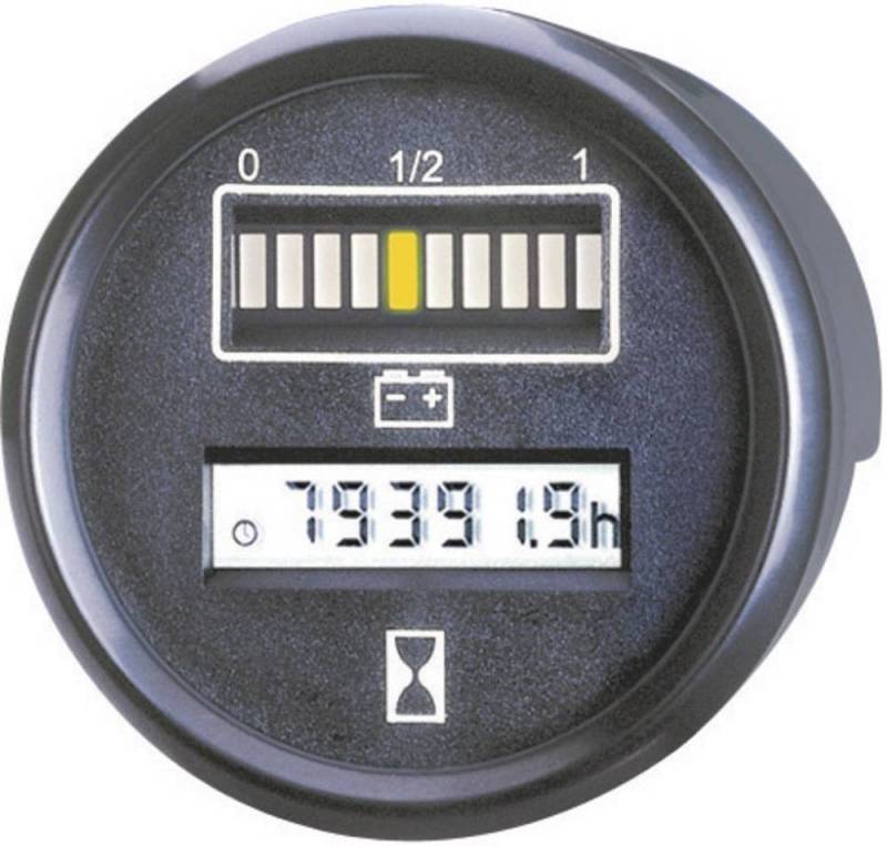 Bauser Sensor Bauser Batterie- und Zeit-Controller 830 12V 0 - 99999.9 h, (830/008-027-0-1-003-1010) von Bauser