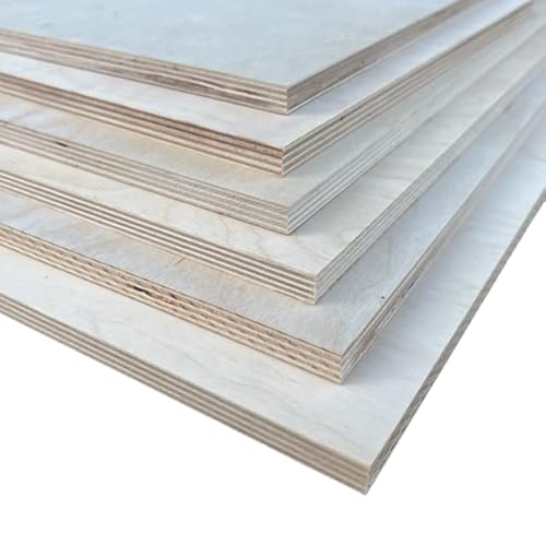 Sperrholzplatte 10mm 50x50cm Sperrholzplatten Multiplexplatten Sperrholz Bastelholz Bauholz von BaustoffhandelShop