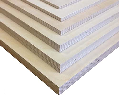 21mm Sperrholzplatten Multiplexplatten Sperrholz Bastelholz Laubsägearbeiten Möbelbau Modellbau Leichtbau Innenausbau (30 x 50 cm) von BaustoffhandelShop