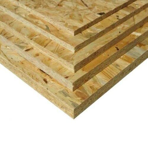 BaustoffhandelShop OSB3 Grobspanplatte Spanplatte Platten Grobspanplatte OSB Verlegeplatte Holzplatte Feuchtraum-geeignet (25mm, 125 x 80 cm), Gelb von BaustoffhandelShop