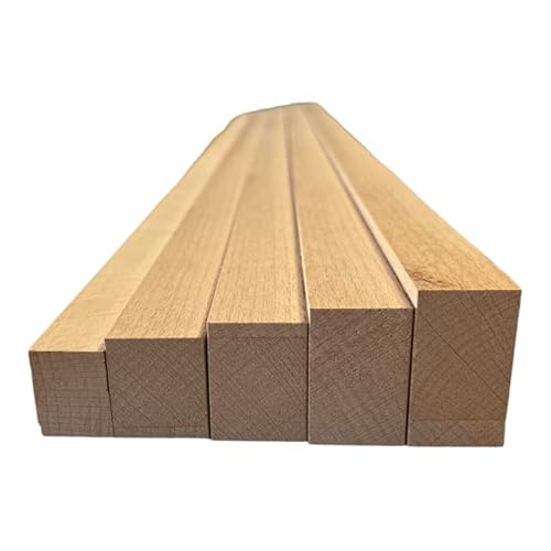 Holzleisten Rechteckleiste Buche Zierleiste Abdeckleiste Buchenholz Leimholzplatte Leisten Holzplatte Buche (1Meter 26x30mm) von BaustoffhandelShop