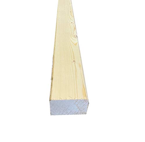 KVH Konstruktionsvollholz 5,40€/m Fichte/Tanne 40x60mm Balken Latten gehobelt Kreuzrahmen Bauholz (40x60x990 (0,99m)) von BaustoffhandelShop