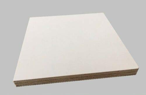 Multiplexplatte weiß 18mm 90€/qm melaminbeschichtet Zuschnitt Multiplex Möbelbau (Multiplex Birke weiß, 124 x 30 cm) von BaustoffhandelShop
