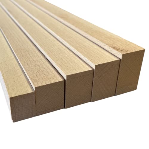 BaustoffhandelShop Rechteckleiste Buche Zierleiste Abdeckleiste Buchenholz Leimholzplatte Leisten Holzleisten Holzplatte Buche (1Meter 26x40mm) von BaustoffhandelShop