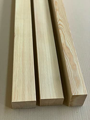 Unterkonstruktion sibirische Lärche für Holzterrassen Konstruktionsholz Balkon Holzlatten 70 x 45 x 1000mm 11€/lfm von BaustoffhandelShop
