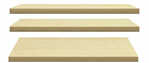Werkbankplatte Arbeitsplatte Multiplexplatte Länge bis 200cm (30mm, 1250 x 600 mm) von BaustoffhandelShop
