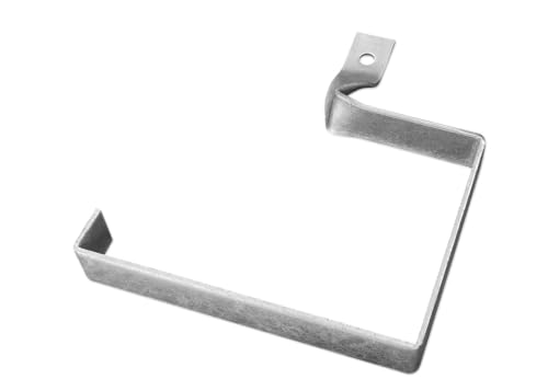 BAUZAUNWELT Bauzaun Aushebesicherung | Sicherungsbügel für Mobilzaunfüße | Schutz vor unbefugtem Öffnen | einfache Montage mit Bauzaunschelle | robust & langlebig von Bauzaunwelt