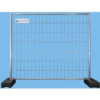 BAUZAUNWELT 11 kg extra stabil 2,20 x 2,00 m - Drahtstärke 3,2 mm von Bauzaunwelt