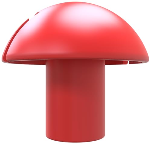 BAUZAUNWELT Pilzschlagschutz für Schnurpfähle aus schlagfestem Kunststoff, für Ø 16-20 mm - VPE: 100 Stück von Bauzaunwelt