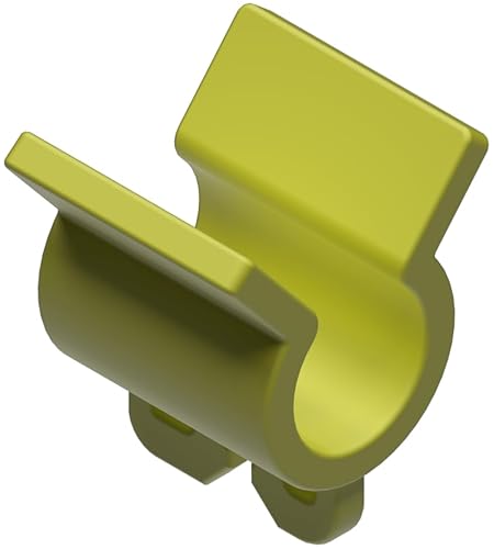 BAUZAUNWELT Richtschnurhalter aus Kunststoff passend für alle Schnurpfähle mit Seilführung - 25 Stück von Bauzaunwelt