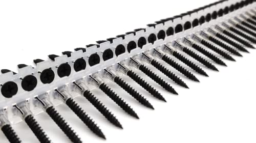 Adunox Schnellbauschrauben Magaziniert Feingewinde Verschiedene Größen Gewinde Feingewinde, Abmessung 3,5 mm x 25 mm von Bauzone24