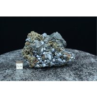 Galenit Sphalerit Pyrit, Kristallstufe - Trepca, Kosovo 83 X 59 37 Mm von BavariGemArt
