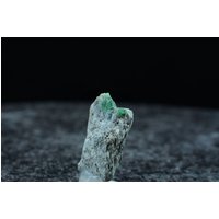 Seltene Rarität , 2 Grüne Smaragdkristalle Auf Matrix Smaragdstufe Habachtal Österreich At 21 X 16.5 8 Mm von BavariGemArt