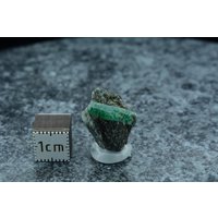 Seltene Rarität , Grüner Smaragd Auf Biotitschiefermatrix Smaragdstufe Habachtal Österreich Austria 18, 3 X 14, 3 9, 2 Mm von BavariGemArt
