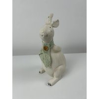 Hase Weiß Vintage Ca. 25 cm Retro Hasen Ostern Dekoration Frühling Sommer W Hase Weiß Vintage Ca. 25 cm Retro Hasen Ostern Dekoration Frühling Sommer W von BavarianHeritage