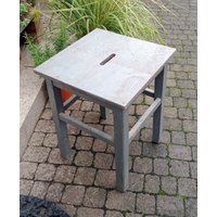 Hocker Werkstatt Industrie 60Er 70Er Jahre Shabby - Vintage von BavarianVintage4You