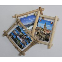 Exklusiver Handgefertigter Hochformat-Bilderrahmen von BavarianWoodWork