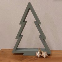Holz Tannenbaum Weihnachtsbaum Holzdeko Weihnachten Winter Holzbaum Deko Geschenk Mitbringsel Grün - Seladon Fensterdeko Holz Tannenbaum Weihnachtsbaum Holzdeko Weihnachten Winter Holzbaum Deko Geschenk Mitbringsel Grün - Seladon Fensterdeko von Bavariangifts23