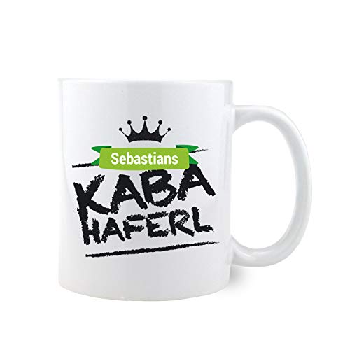 Bavariashop Kaba-Haferl mit Wunschnamen, Tasse mit individuellen Namen, Geschenkidee aus Bayern von Bavariashop