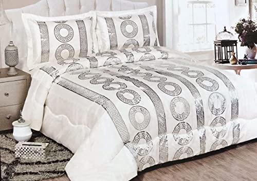 Bavary 3 Teilig Bettwäschen Set Tagesdecke 230x250 cm für 2 Personen Doppelbett geeignet Bettüberwurf Patchwork mit 2 Kissenbezug geeignet für das ganze Jahr,aus Atmungsaktive Gefüllte Decke von Bavary