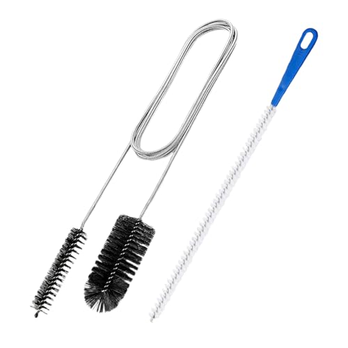 Bavokon Flexible Abflussbürste - 2-Teiliges Rohrreinigungsset Lange Abflussbürste,Sanitär Ablauf Werkzeug Für Dusche Badewanne Spalten Küche Bad Bavokon Flexible Abflussbürste - 2-Teiliges Rohrreinigungsset Lange Abflussbürste,Sanitär Ablauf Werkzeug Für Dusche Badewanne Spalten Küche Bad von Bavokon