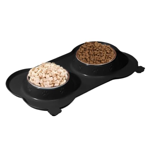 Bavokon Hundefutternäpfe | Auslaufsicheres Katzenfutter Und Wassernapf Set | Haustier Futternapf Für Kleine Mittelgroße Große Hunde Katzen Indoor Outdoor Beschäftigungsfördernd - Für Kleine Bavokon Hundefutternäpfe | Auslaufsicheres Katzenfutter Und Wassernapf Set | Haustier Futternapf Für Kleine Mittelgroße Große Hunde Katzen Indoor Outdoor Beschäftigungsfördernd - Für Kleine von Bavokon