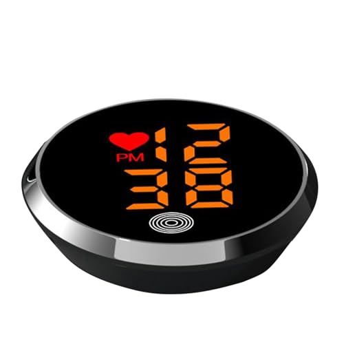 Bavokon Klebeuhr Für Auto Armaturenbrett - Interieur Klebe Digitale Uhr - Kleine LED Zeit Anzeige Für Auto Dashboard Lüftung Motorrad Bavokon Klebeuhr Für Auto Armaturenbrett - Interieur Klebe Digitale Uhr - Kleine LED Zeit Anzeige Für Auto Dashboard Lüftung Motorrad von Bavokon