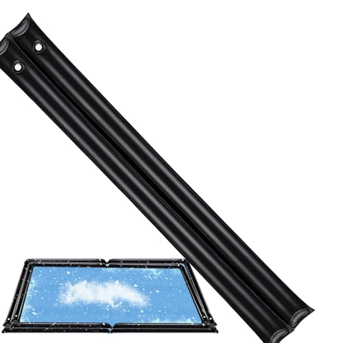 Bavokon Pool Cover Wasserbeutel - Winter Poolabdeckung Gewichte Für Eingelassene Pools - Doppelreihige Gewichte Für Ferienhausbesitzer Hausverwalter Und Professionelle Nutzer von Bavokon